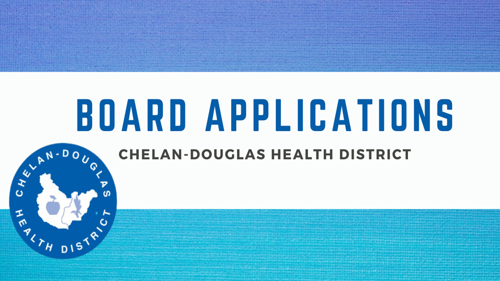 Health District calls for applications for new board members