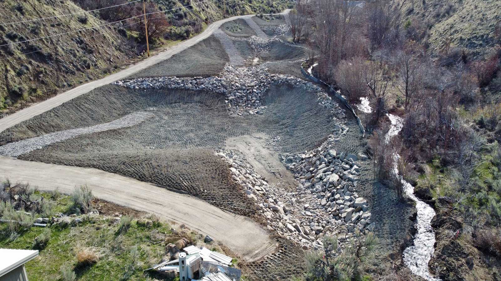 Construction complete on flood mitigation project in No. 1 Canyon
