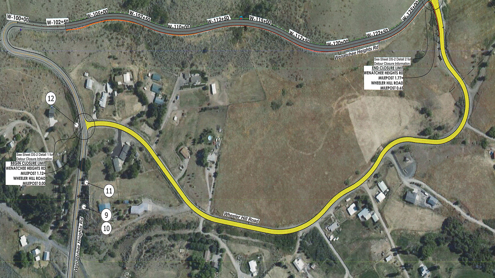 Wenatchee Heights Road Phase II