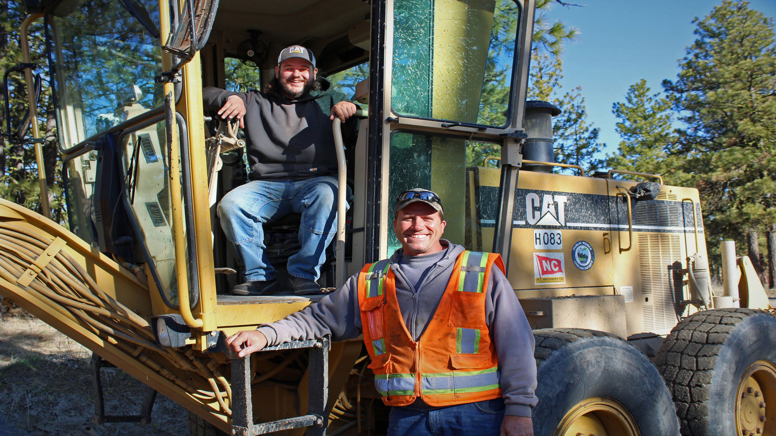 Weekend county snowplow operations differ from weekday operations