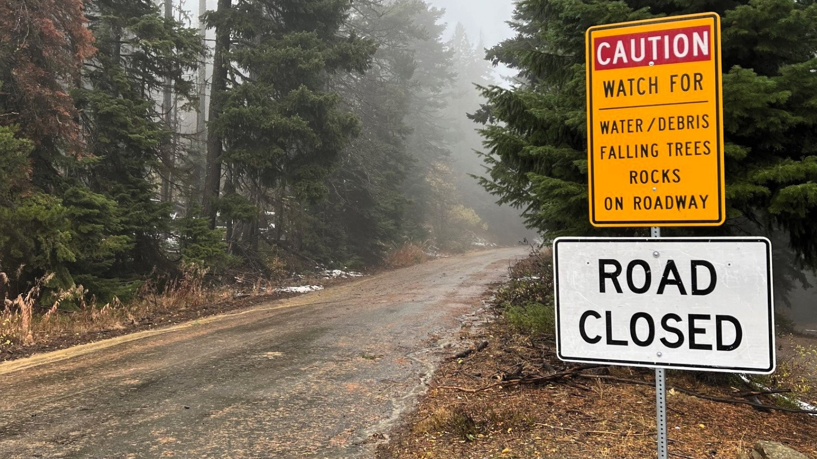 Old Blewett Pass Highway closed through winter