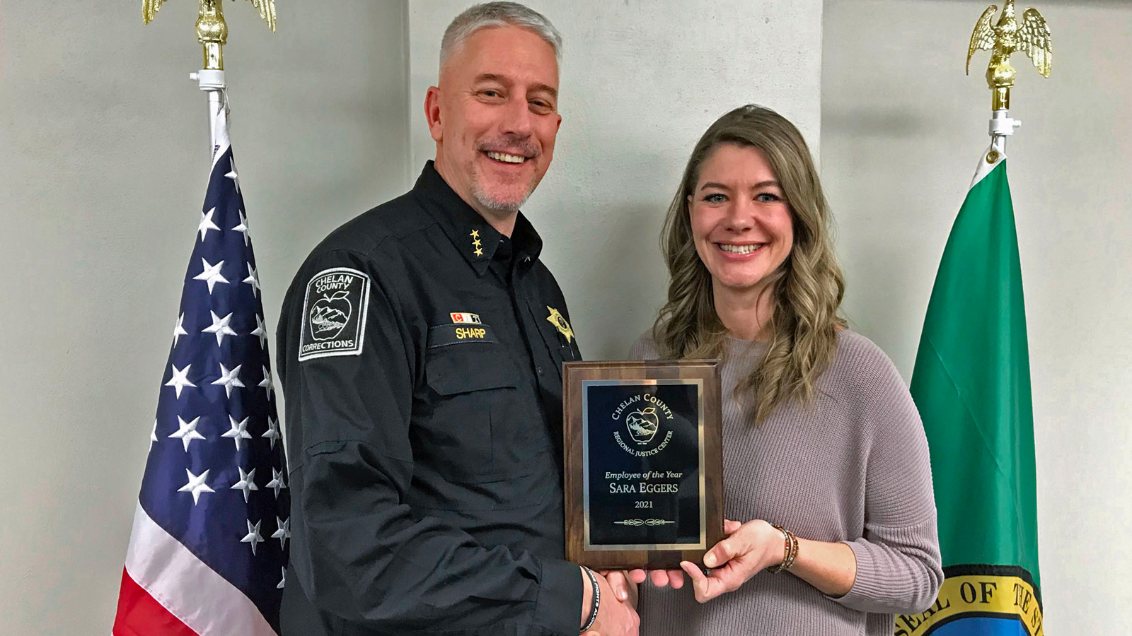 Lewis, Eggers honored by CCRJC for their outstanding performance in 2021